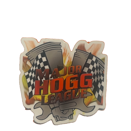 Major Hogg League Sticker